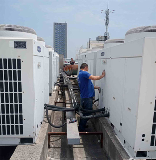 易县中央空调制热和不制冷系统维修方法